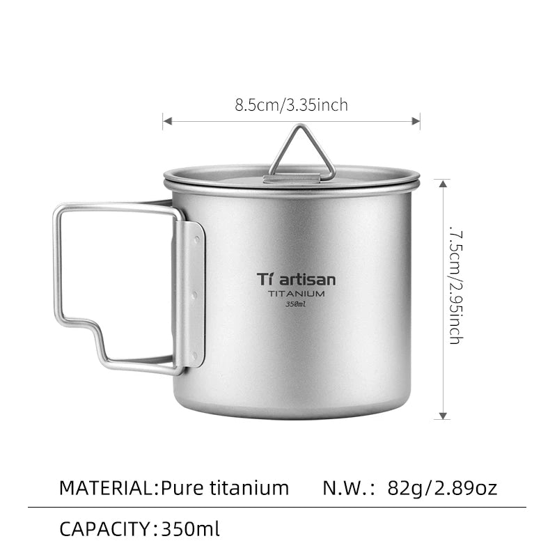 Tasse en Titane