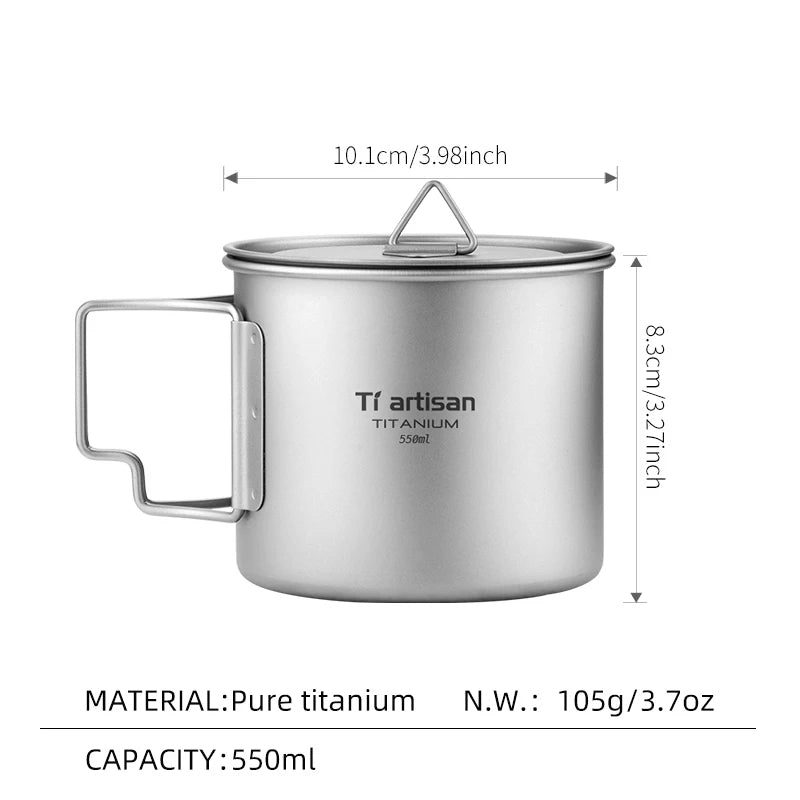 Tasse en Titane