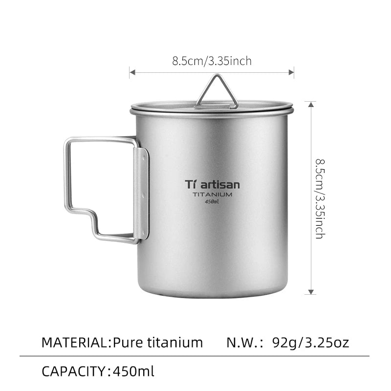 Tasse en Titane