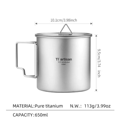Tasse en Titane