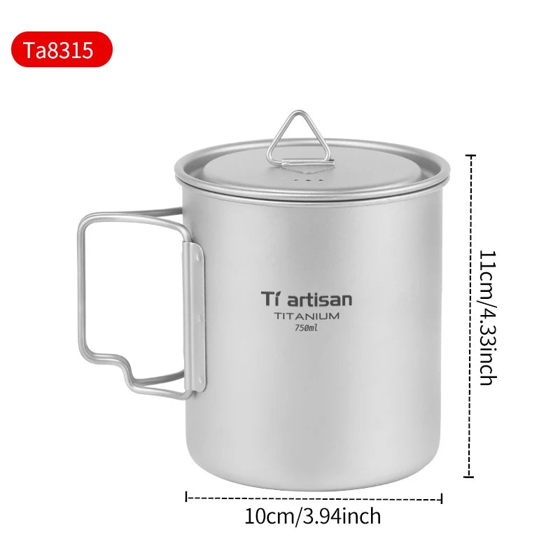 Tasse en Titane