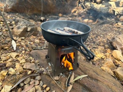 Réchaud à bois en titane
