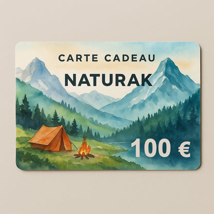 Carte Cadeau Naturak